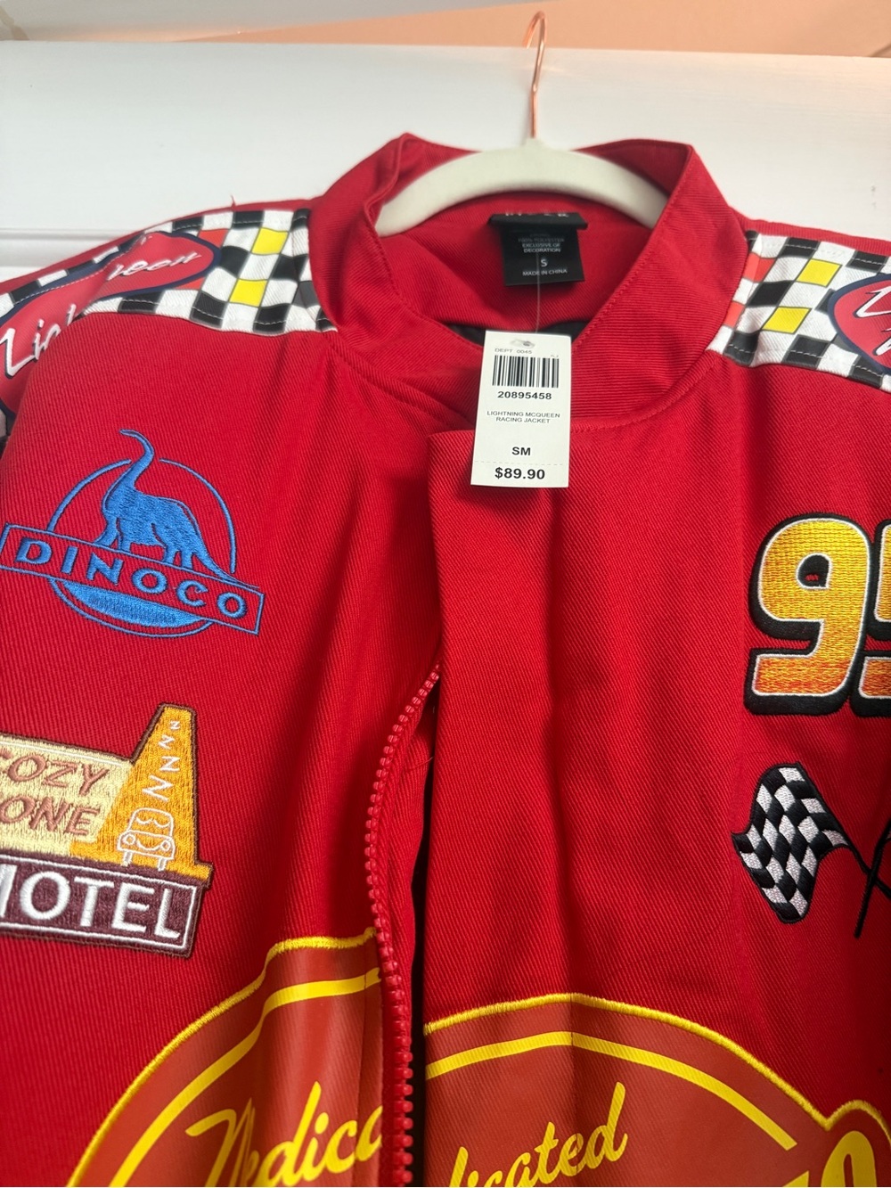 Disney Cars Rusteze lightning mcqueen bomber jacket - Picture 3 of 3